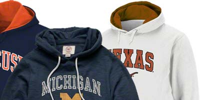 College Fleece Hoodies for Boys and Girls